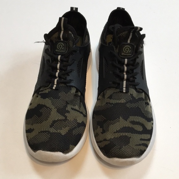 C9 by Champion Poise 2 Green Camo Sneakers (6) GUC - Picture 2 of 9